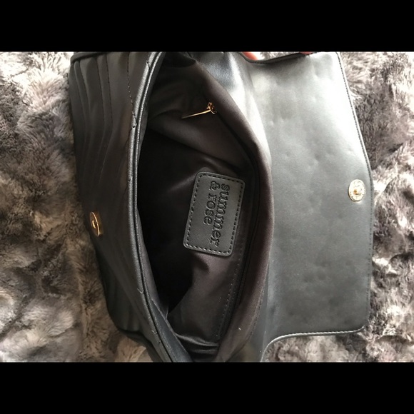 Black Faux Leather Purse - Picture 3 of 3